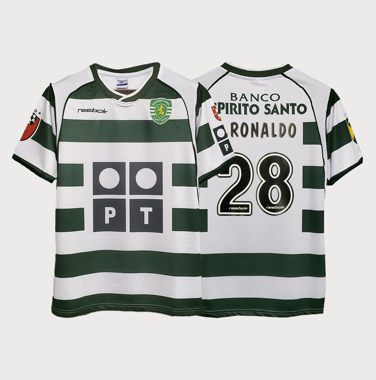 SCP Jersey Retro Ronaldo Stripes